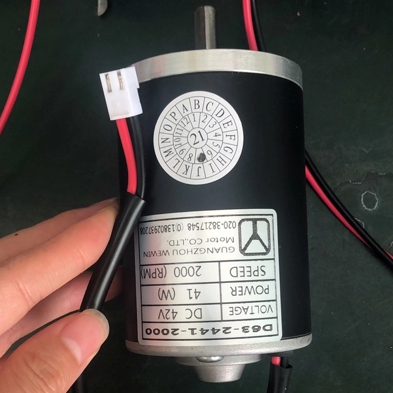 Basic Customization 76mm 24V Small DC Gear Motor 1000rpm 5000rpm Brushed Low Speed PMDC 3600 Rpm Motor